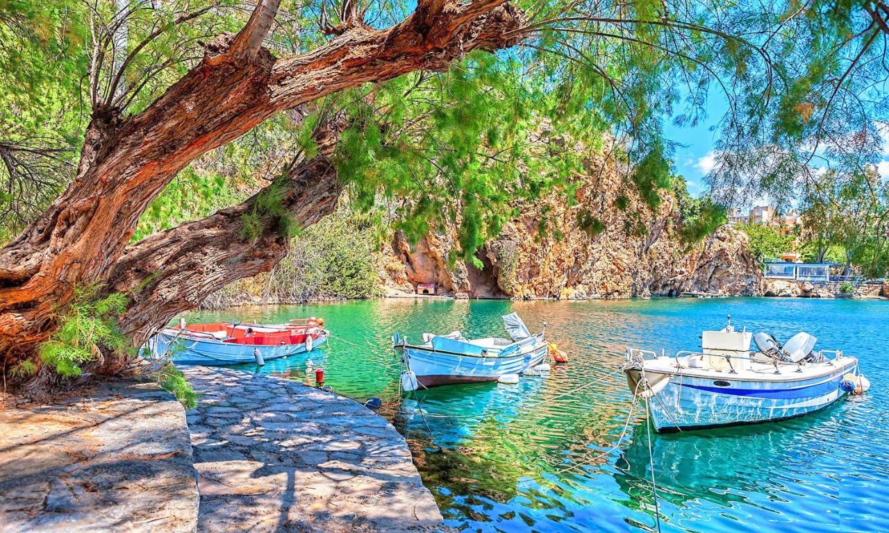 Cretan Lodge Heated Pool Agios Nikolaos  Exterior photo