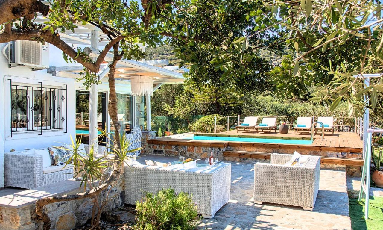 Cretan Lodge Heated Pool Agios Nikolaos  Exterior photo